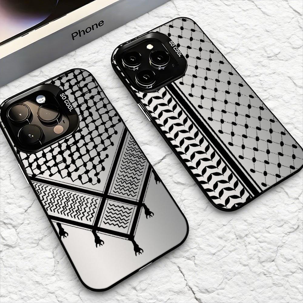 Apple Iphone 16 - Etui na telefon Keffiyeh P-Palestine do