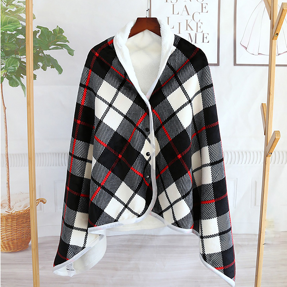 Cashmere Throw Blanket - Koc elektryczny do noszenia 5V, szal