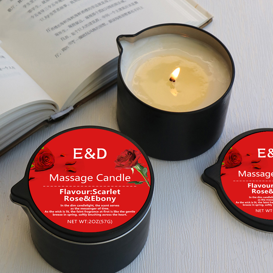 Scented Candle Luxury - Świeca z olejkiem do masażu, do