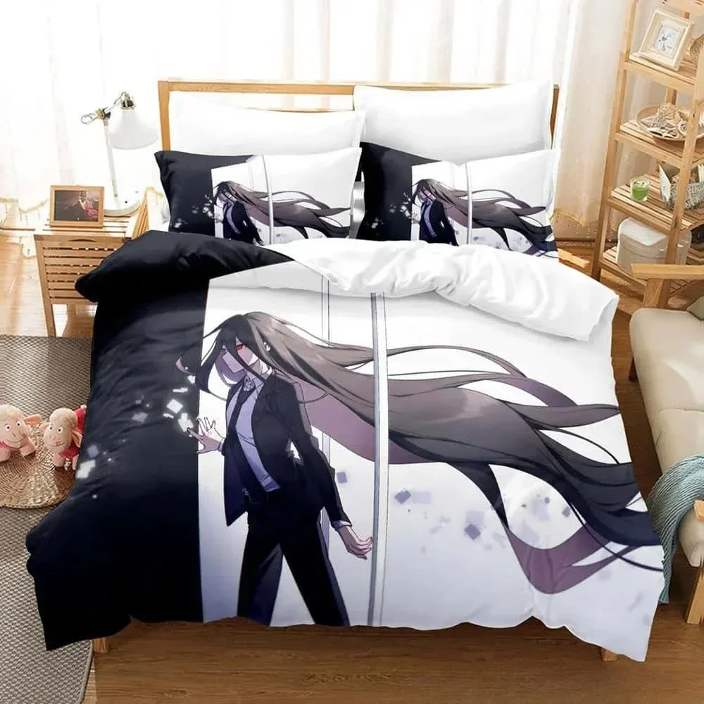 Linen Duvet Cover - Zestaw pościeli 3D Danganronpa V3 Y2k