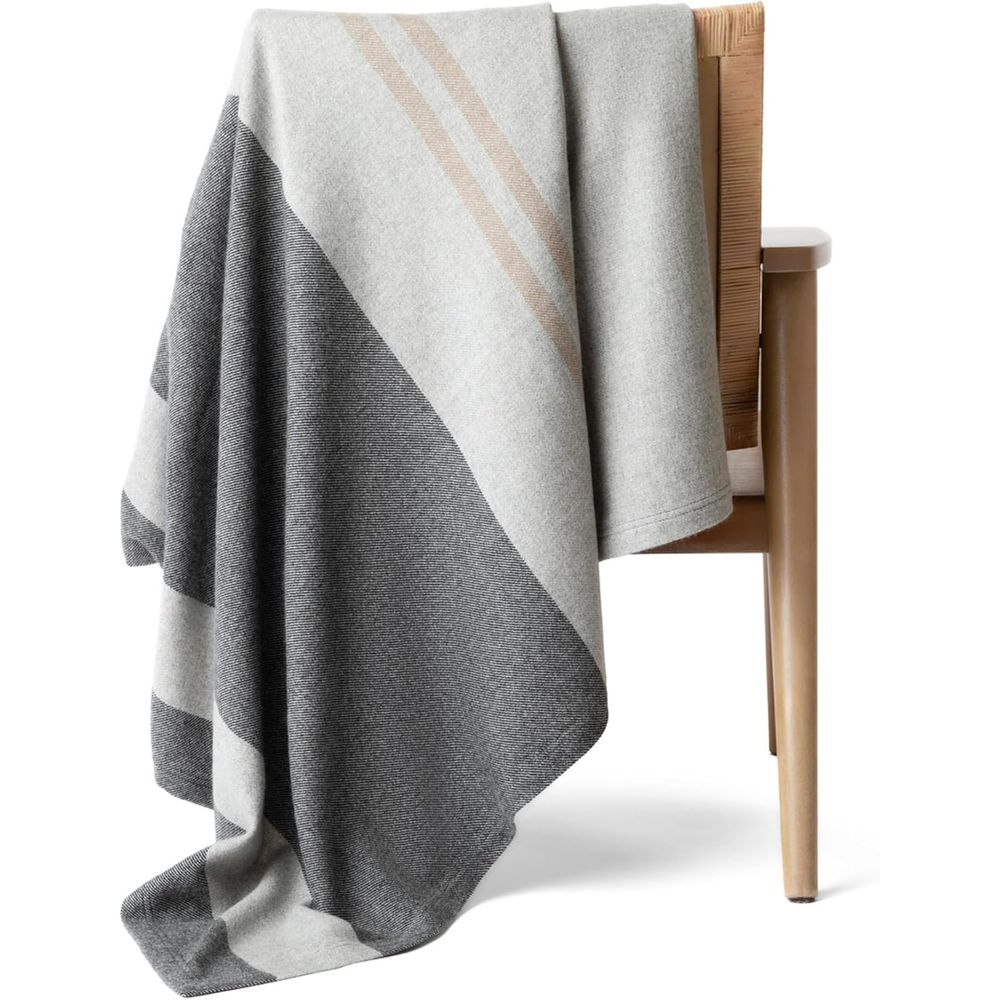Cashmere Throw Blanket - Koc z czystego kaszmiru na kanapę,