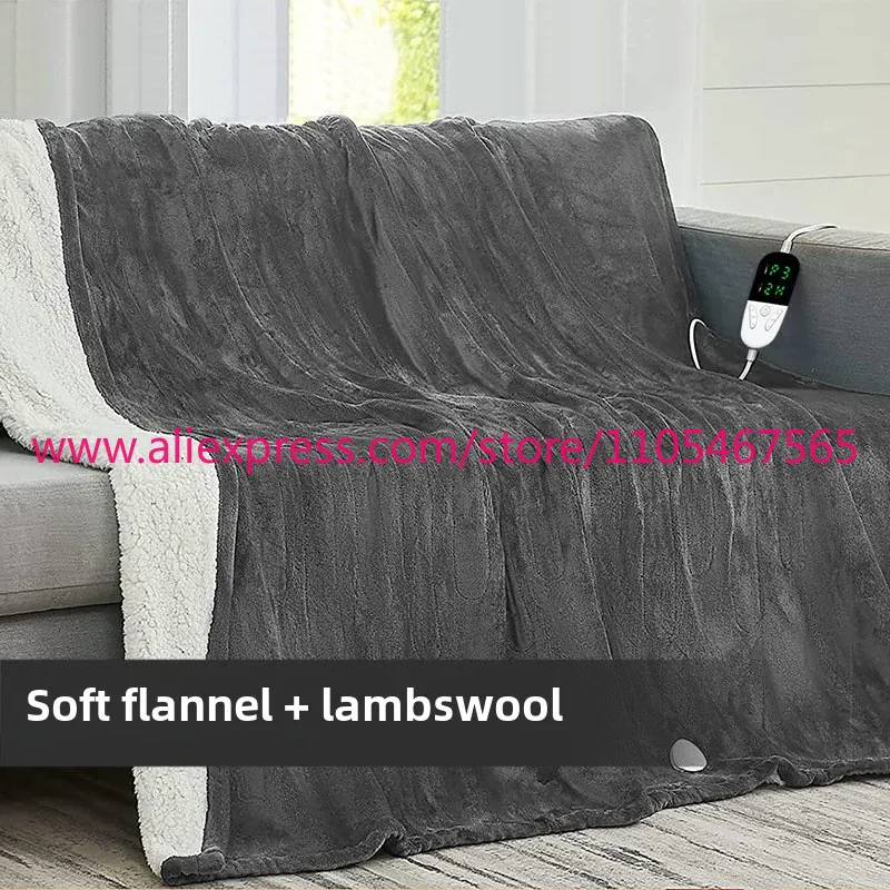 1 SZT. Elektryczny koc flanelo – Cashmere Throw Blanket recenzja i cena