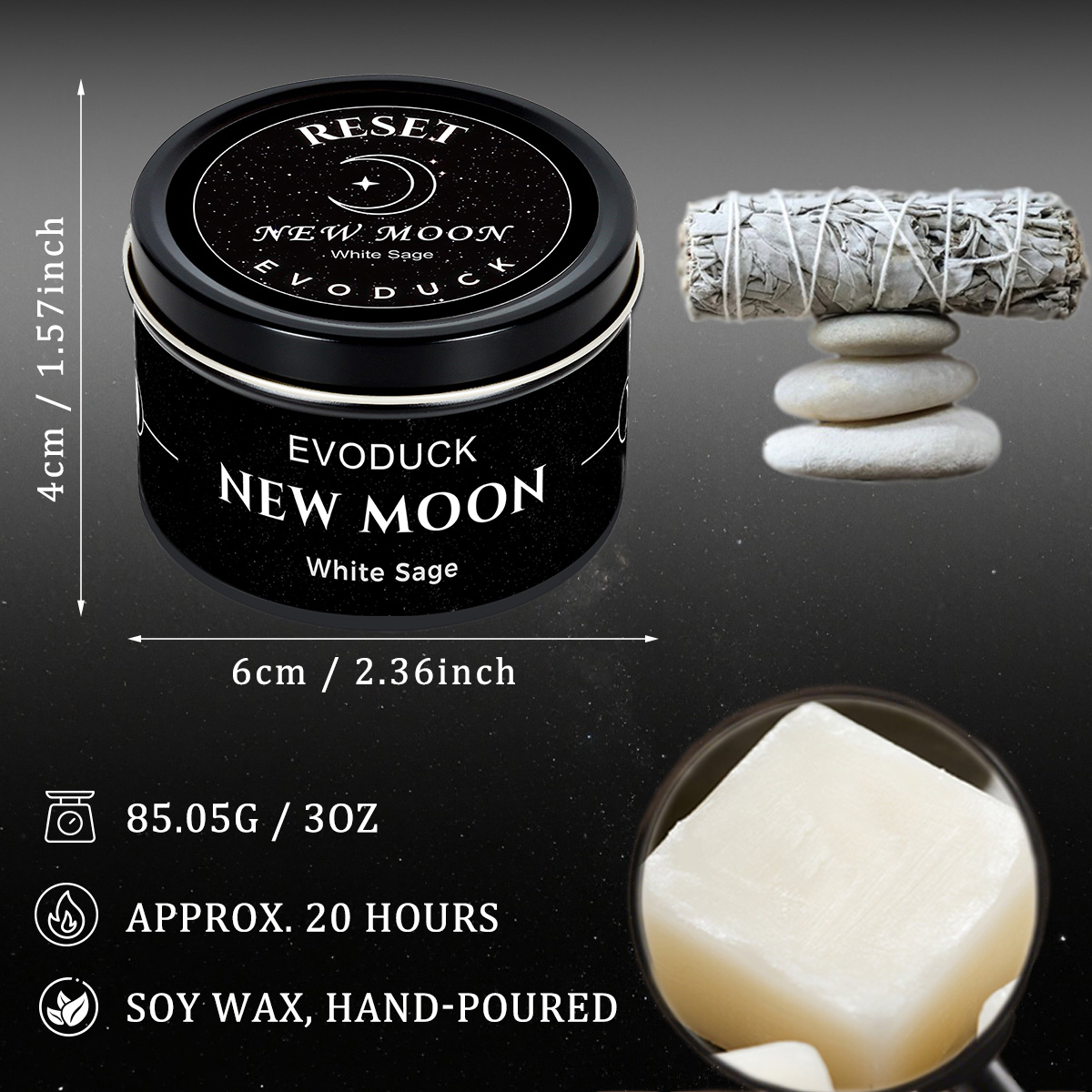 1 szt. Świeca zapachowa Nowy K – Scented Candle Luxury recenzja i cena