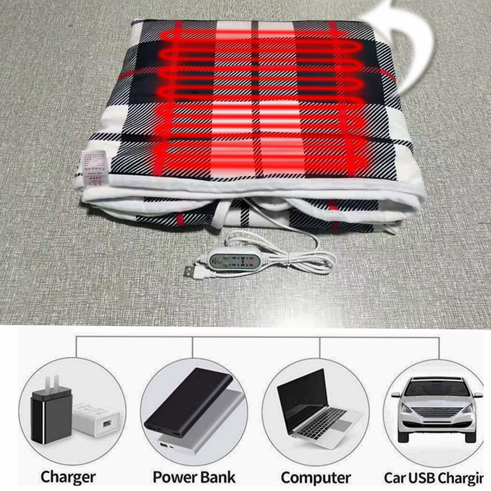Koc elektryczny do noszenia 5V – Cashmere Throw Blanket recenzja i cena