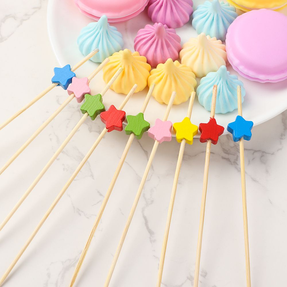 100Pcs Disposable Bamboo Picks – Bamboo Cutlery Set recenzja i cena