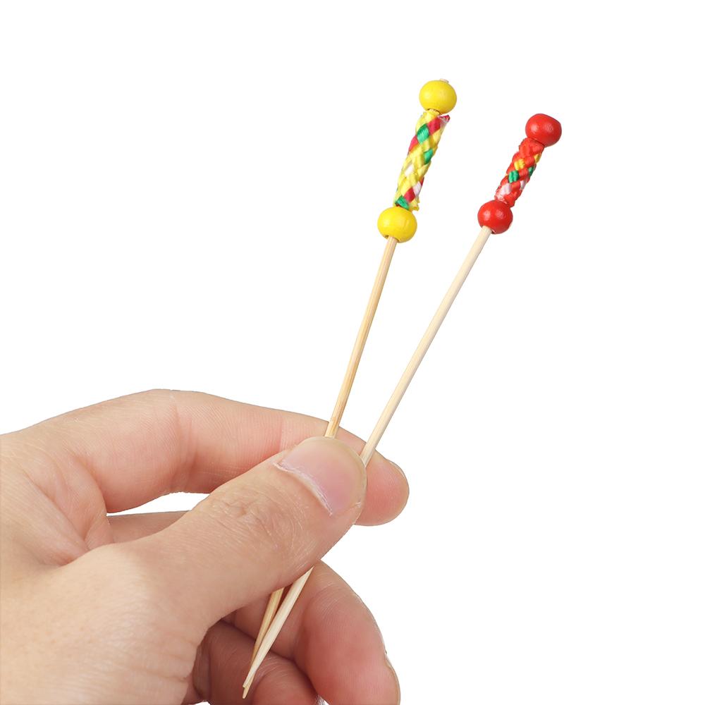 100Pcs Disposable Bamboo Picks – Bamboo Cutlery Set recenzja i cena