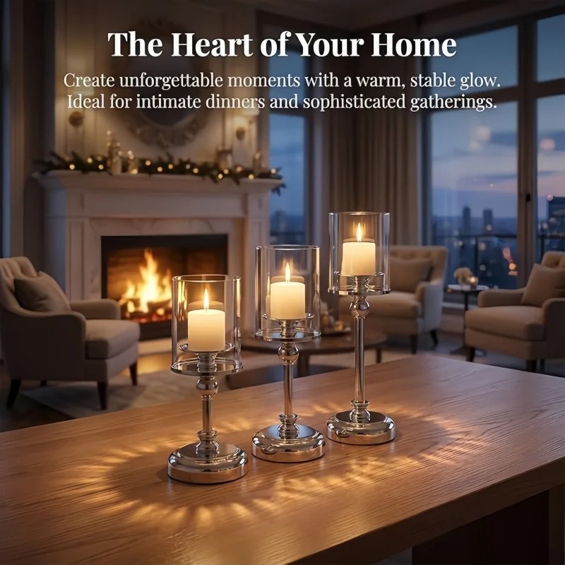 1 Zestaw szklanych świeczników – Scented Candle Luxury recenzja i cena