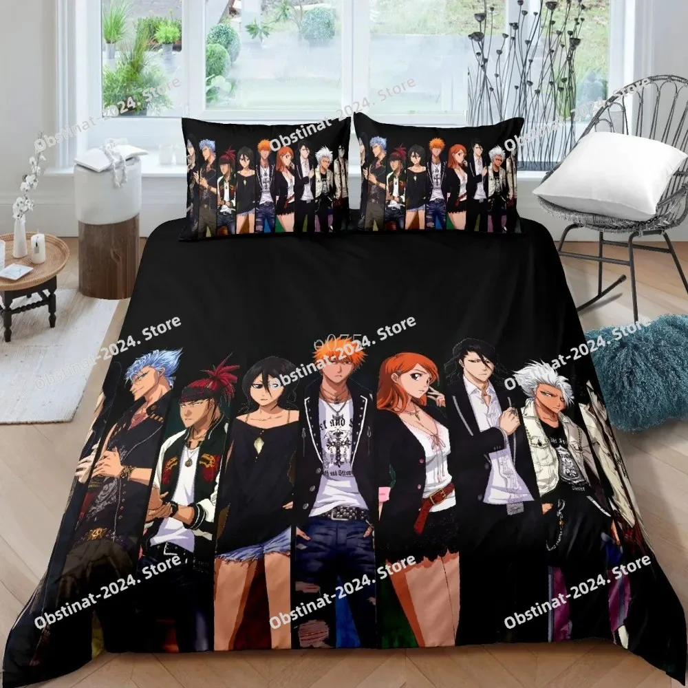 Zestaw pościeli 3D Bleach Kuro – Linen Duvet Cover recenzja i cena