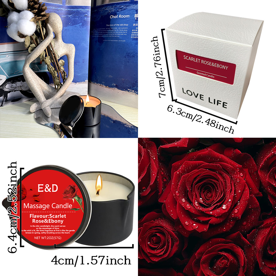 Świeca z olejkiem do masażu, d – Scented Candle Luxury recenzja i cena