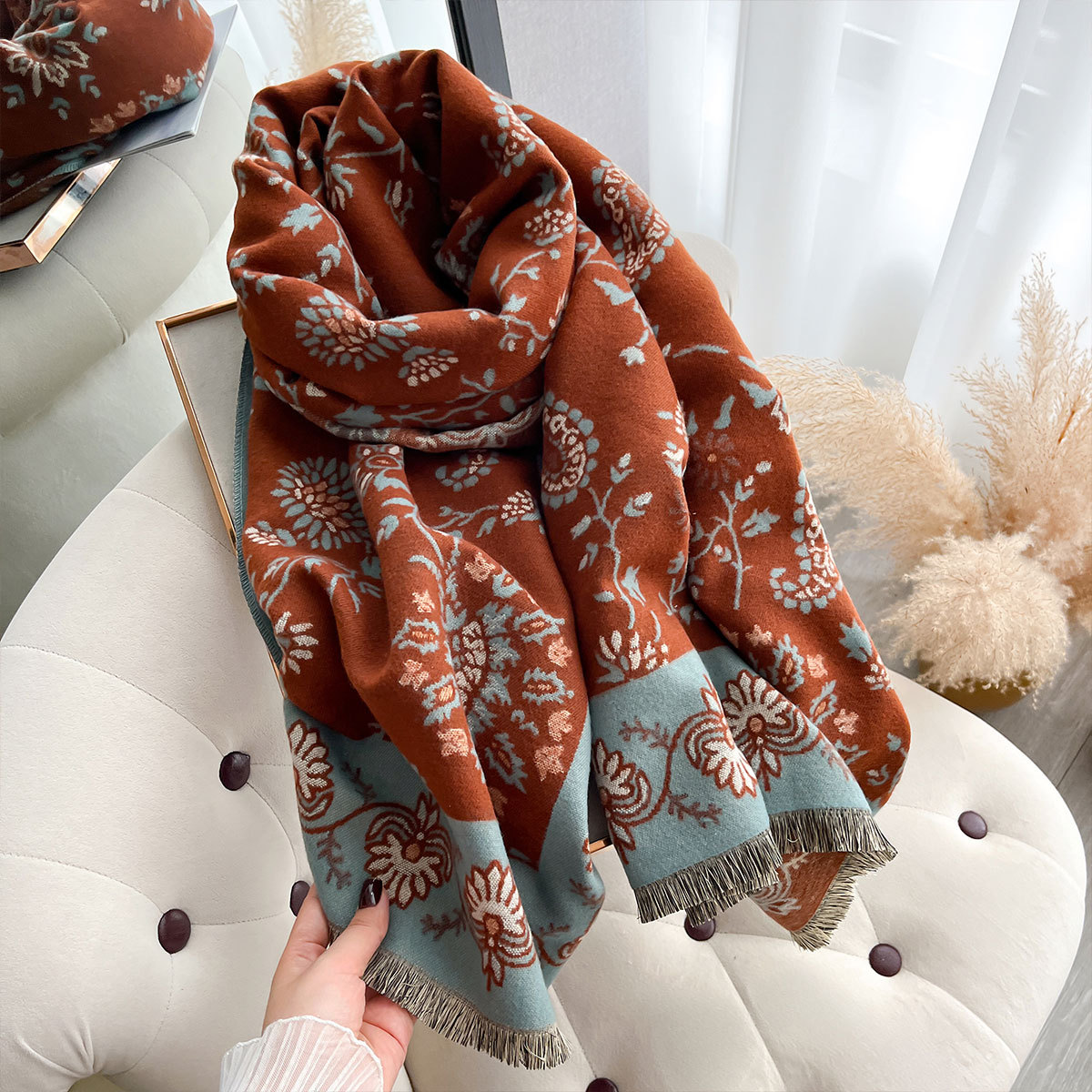 Luksusowa zimowa imitacja kasz – Cashmere Throw Blanket recenzja i cena