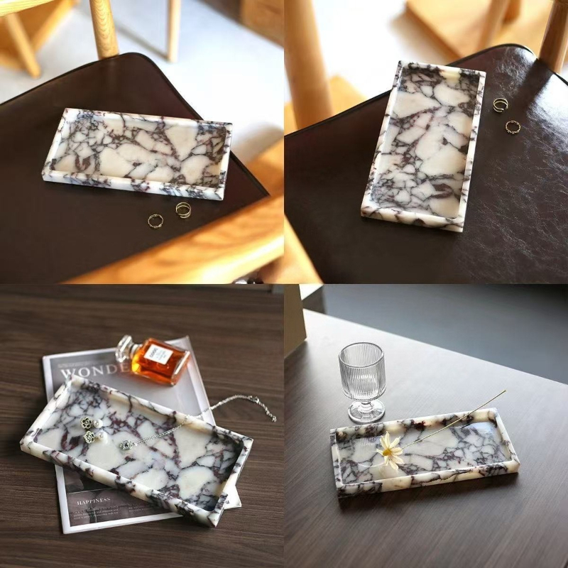 Luksusowa prostokątna taca w s – Scented Candle Luxury recenzja i cena