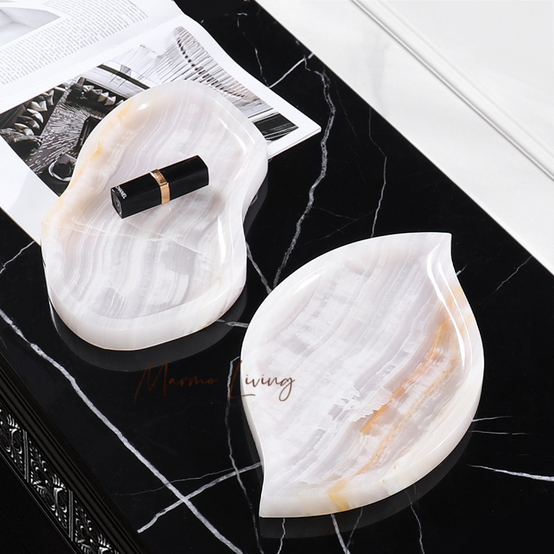 Biała Onyksowa Taca z Naturaln – Scented Candle Luxury recenzja i cena
