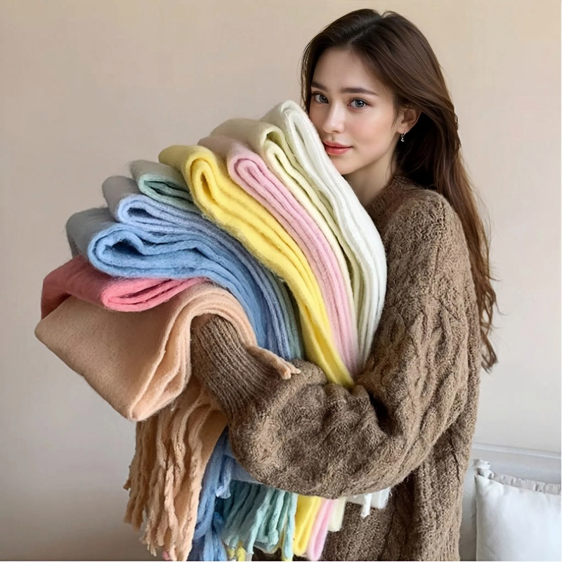 Zimowy Szal Damski Kaszmirowy  – Cashmere Throw Blanket recenzja i cena