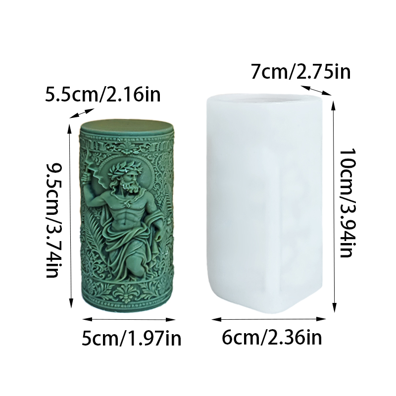 Luksusowa Retro Statua Boga Św – Scented Candle Luxury recenzja i cena