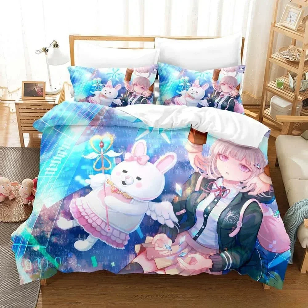 Zestaw pościeli 3D Danganronpa – Linen Duvet Cover recenzja i cena