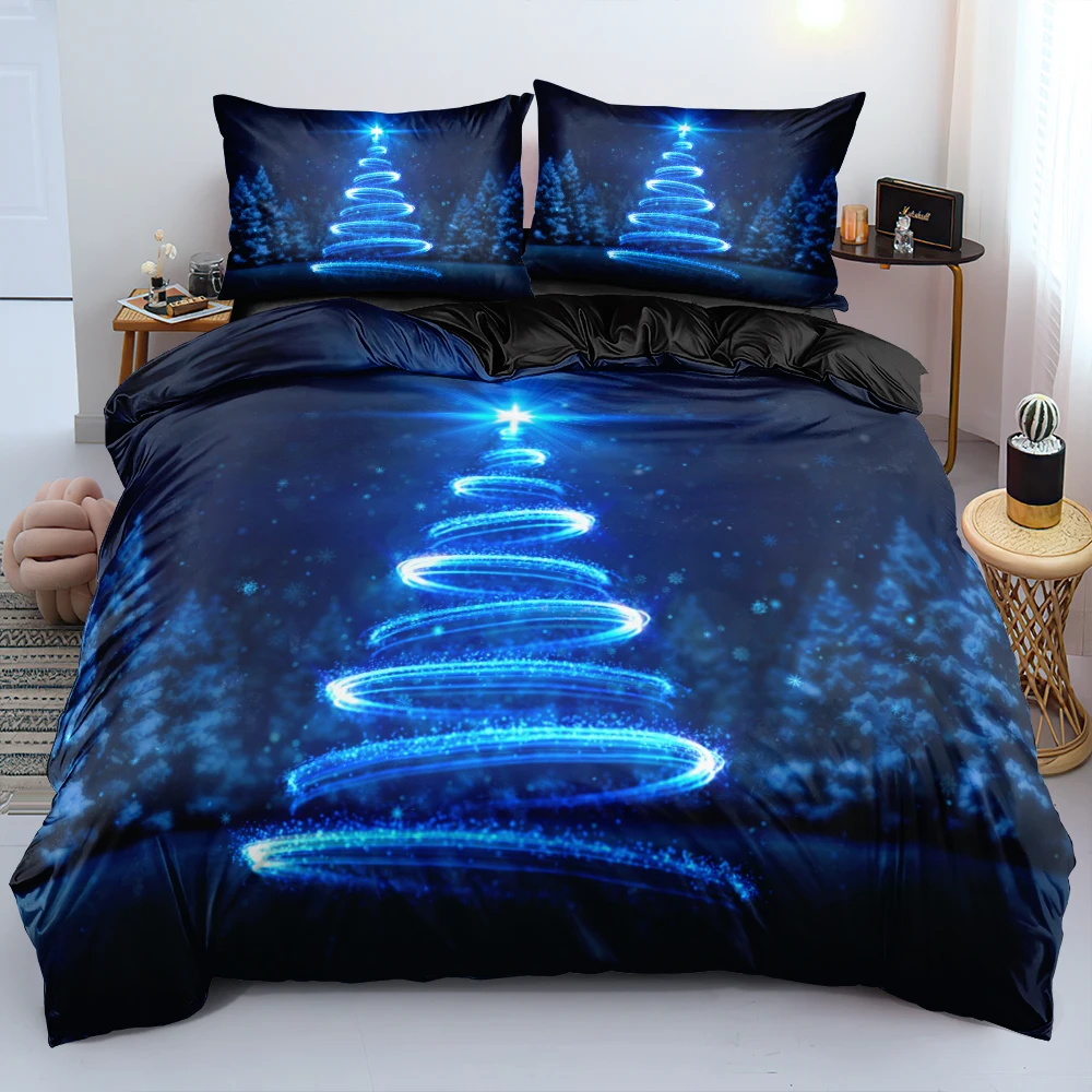 3D Zestaw Pościeli w Kwiaty –  – Linen Duvet Cover recenzja i cena