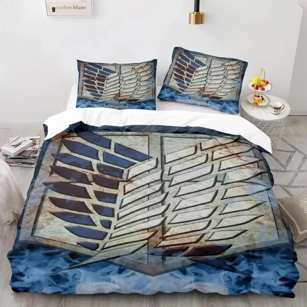 Anime Atak Tytanów Tekstylia D – Linen Duvet Cover recenzja i cena