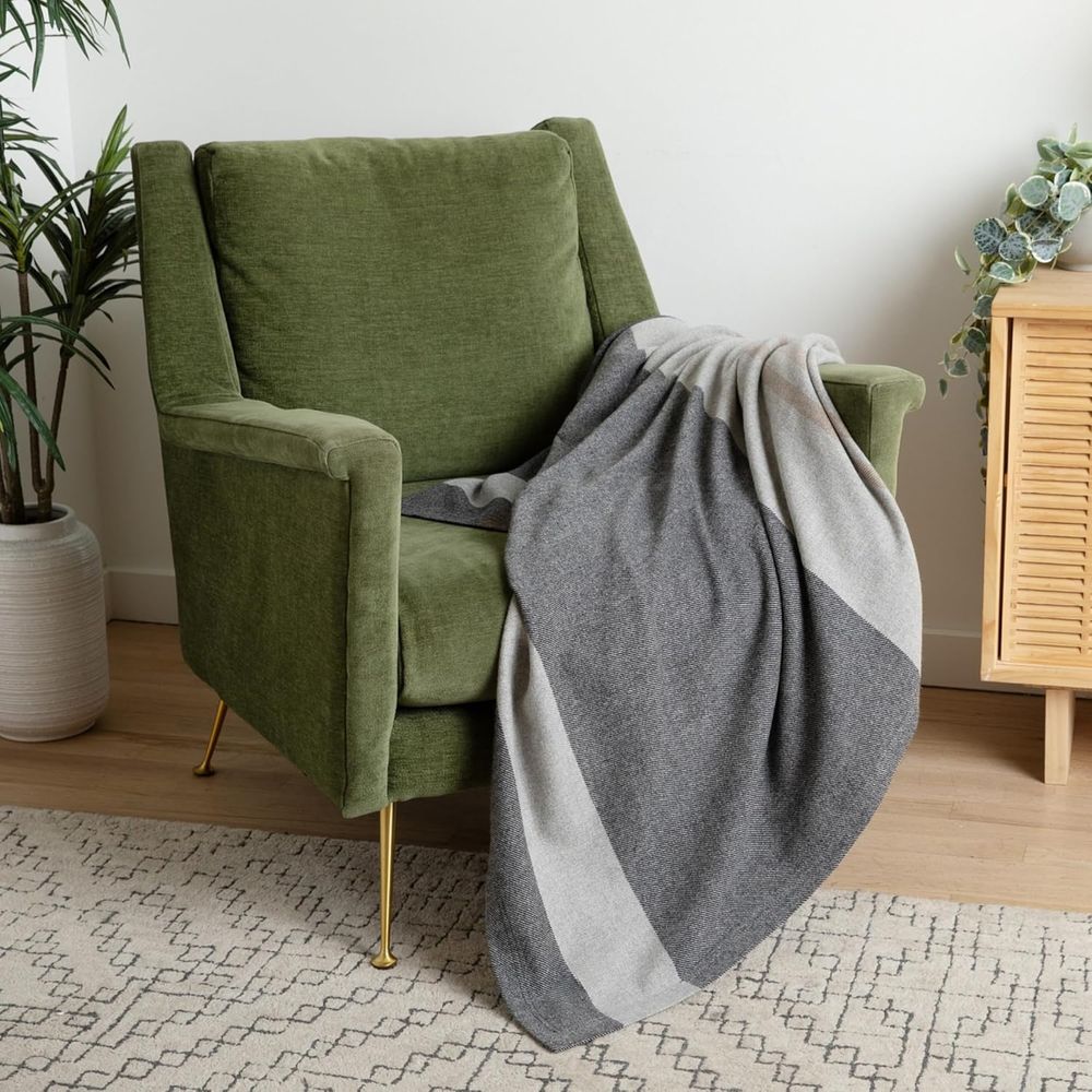 Koc z czystego kaszmiru na kan – Cashmere Throw Blanket recenzja i cena