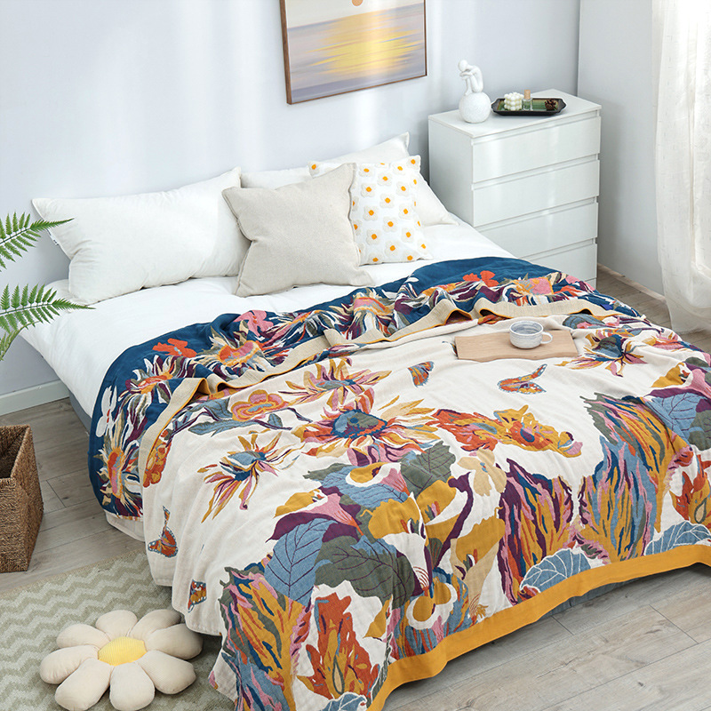 Prosta bawełna koc muślinowy g – Cashmere Throw Blanket recenzja i cena